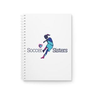 Soccer Sisters Spiral Notebook - Cute Note Pad for Girls, Back to School Supplies, Gift for Sports Lovers, Journaling, Doodling